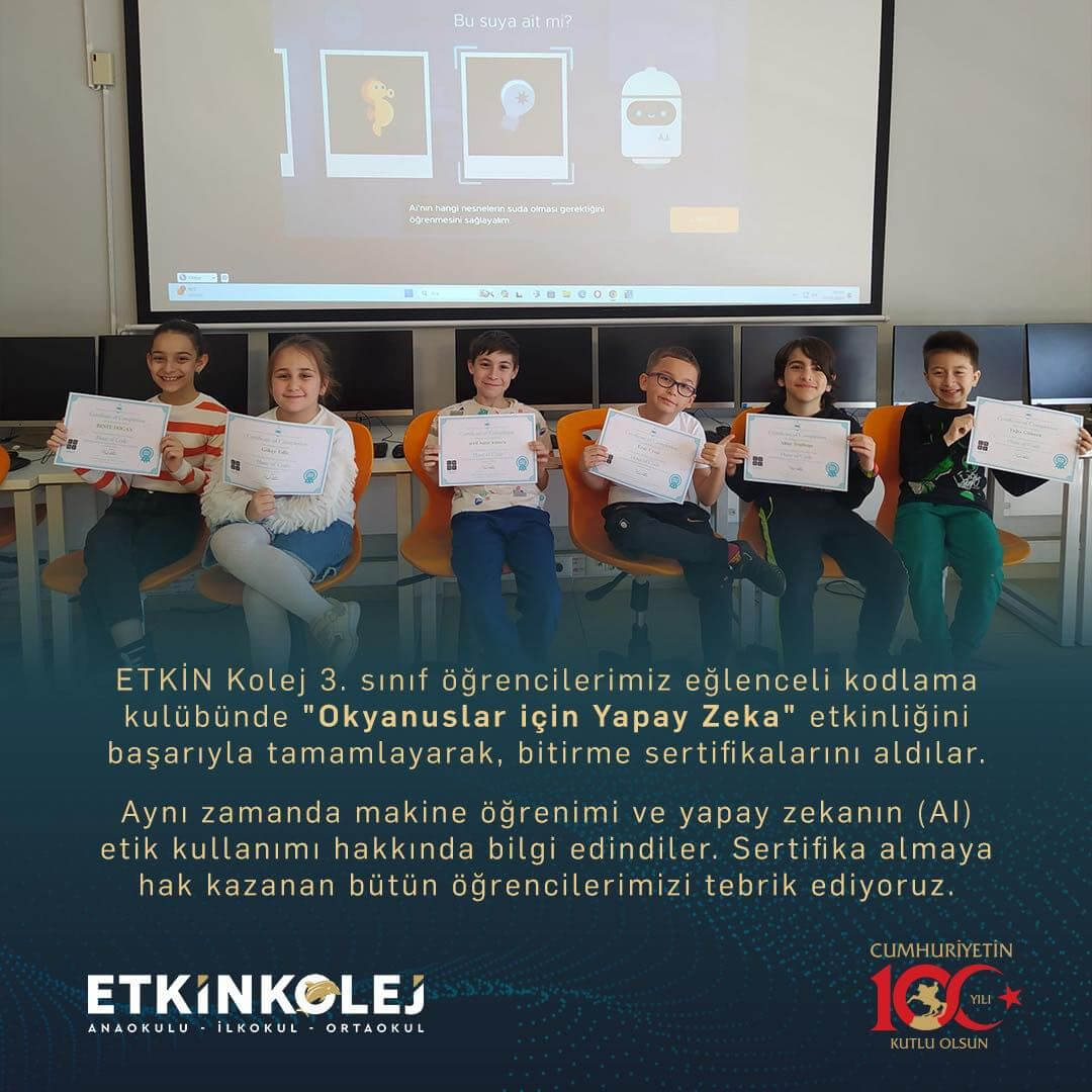 Etkin Kolej | Okyanuslar İçin Yapay Zeka