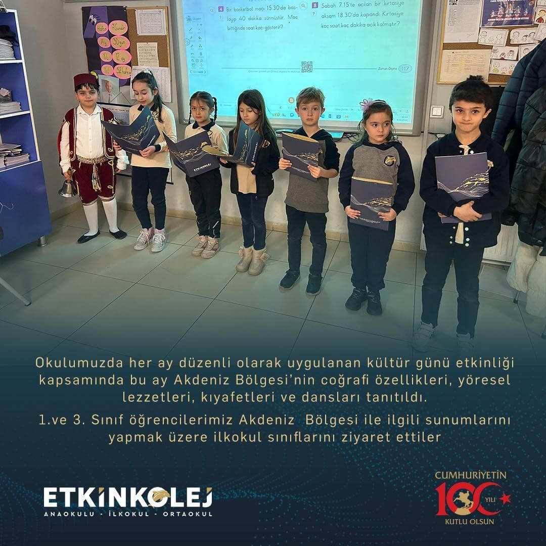 Etkin Kolej | Kültür Günü Etkinliği