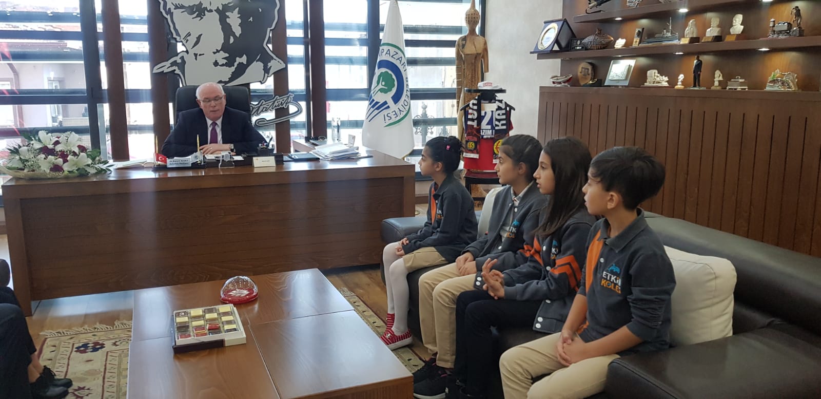 Etkin Kolej | Odunpazarı Belediye Başkanı'nı Ziyaret