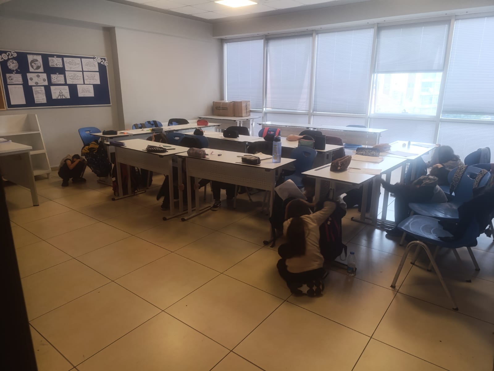 Etkin Kolej | ETKİN KOLEJDE DEPREM TATBİKATI