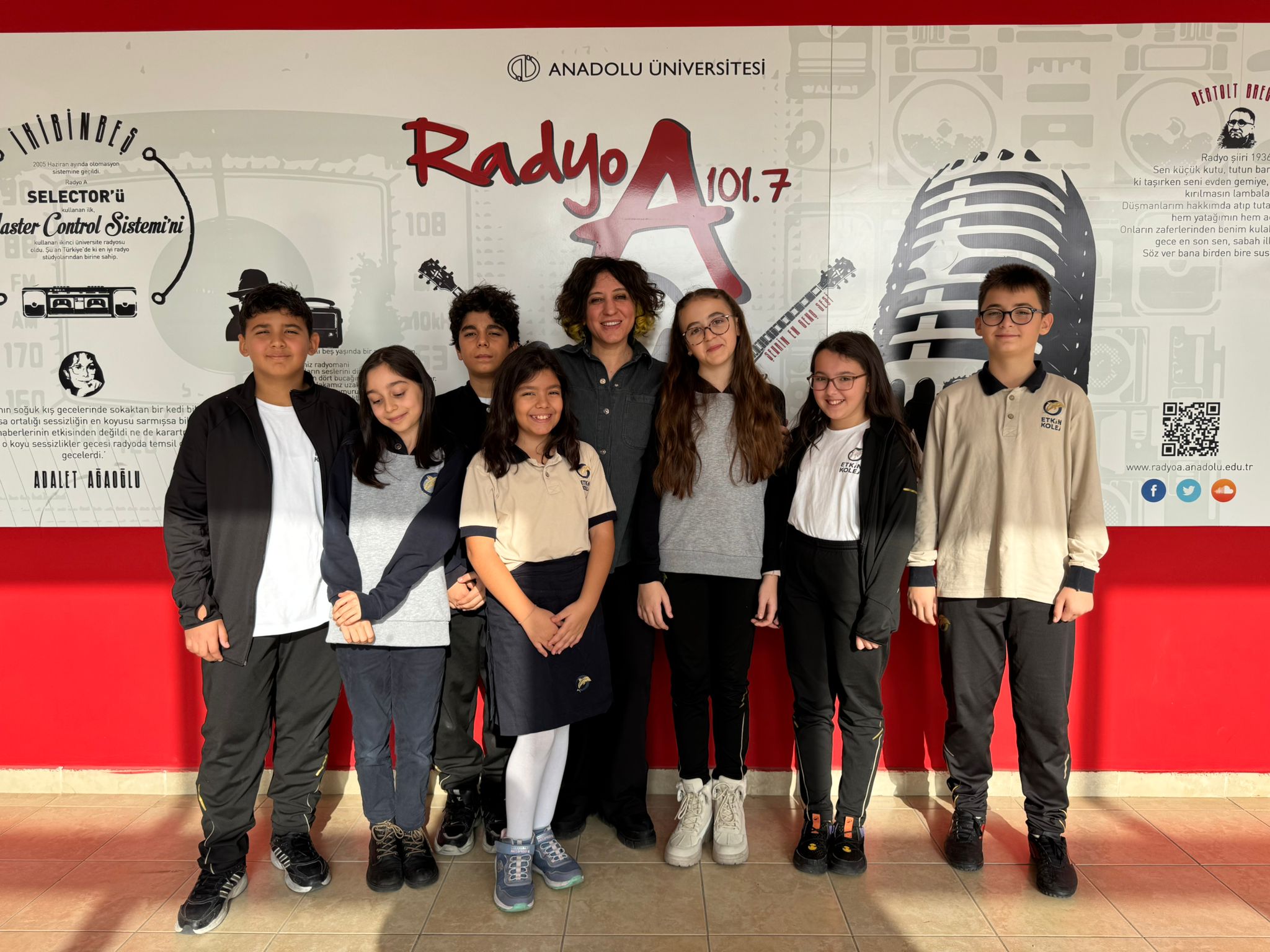 Etkin Kolej | Etkin Medya Kulübü İle Radro A Stüdyoları Ziyareti