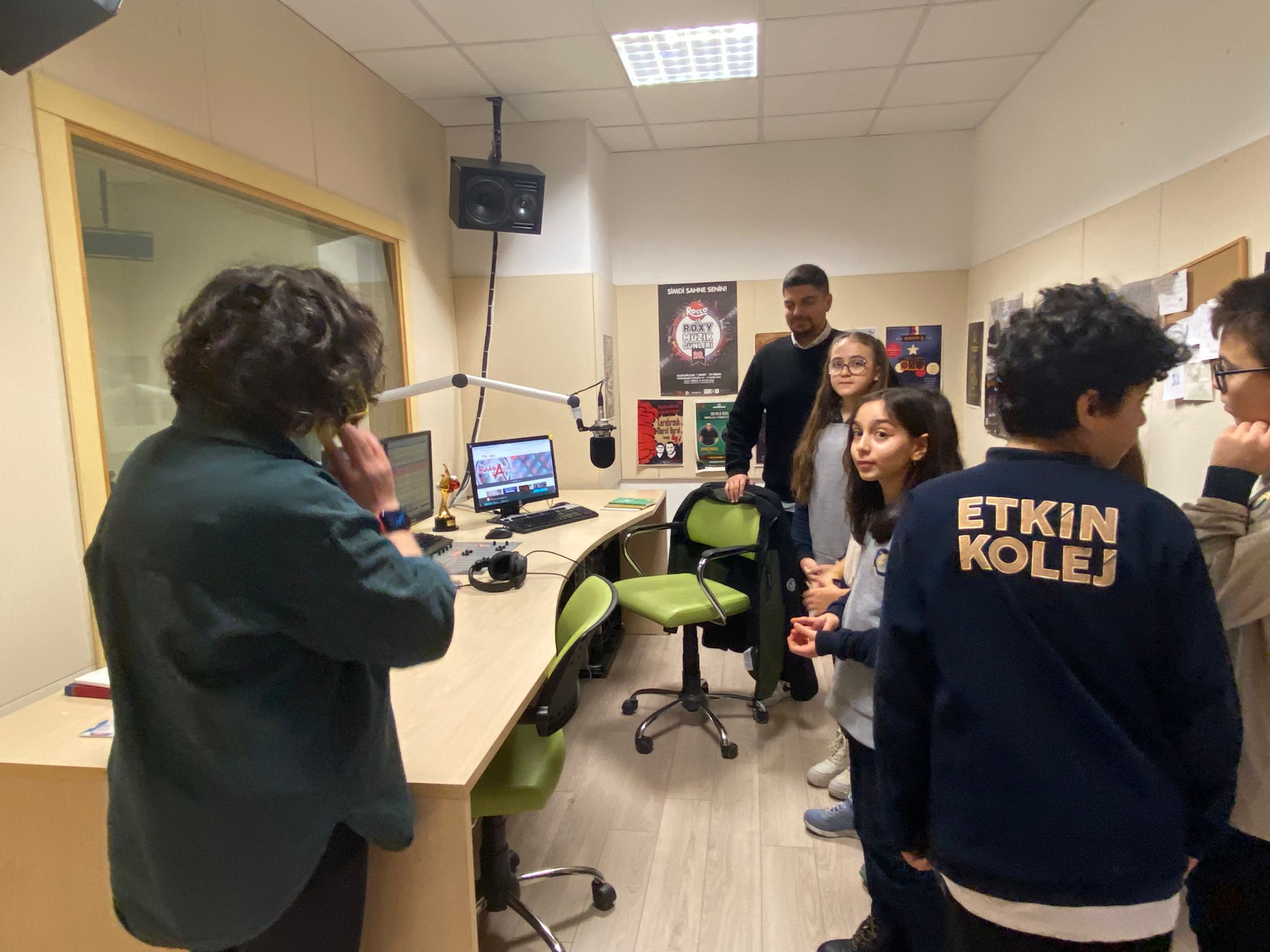 Etkin Kolej | Etkin Medya Kulübü İle Radro A Stüdyoları Ziyareti
