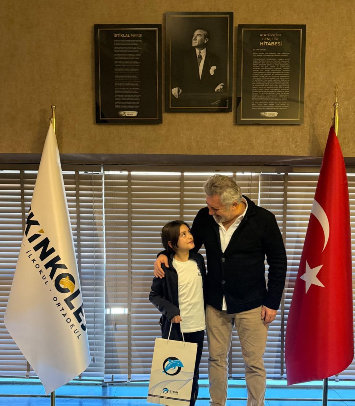 Etkin Kolej | İnovatif Beyinler Takımımız, Yönetim Kurulu Başkanımız Sayın Naci Karakuyu İle Bir Araya Geldi.