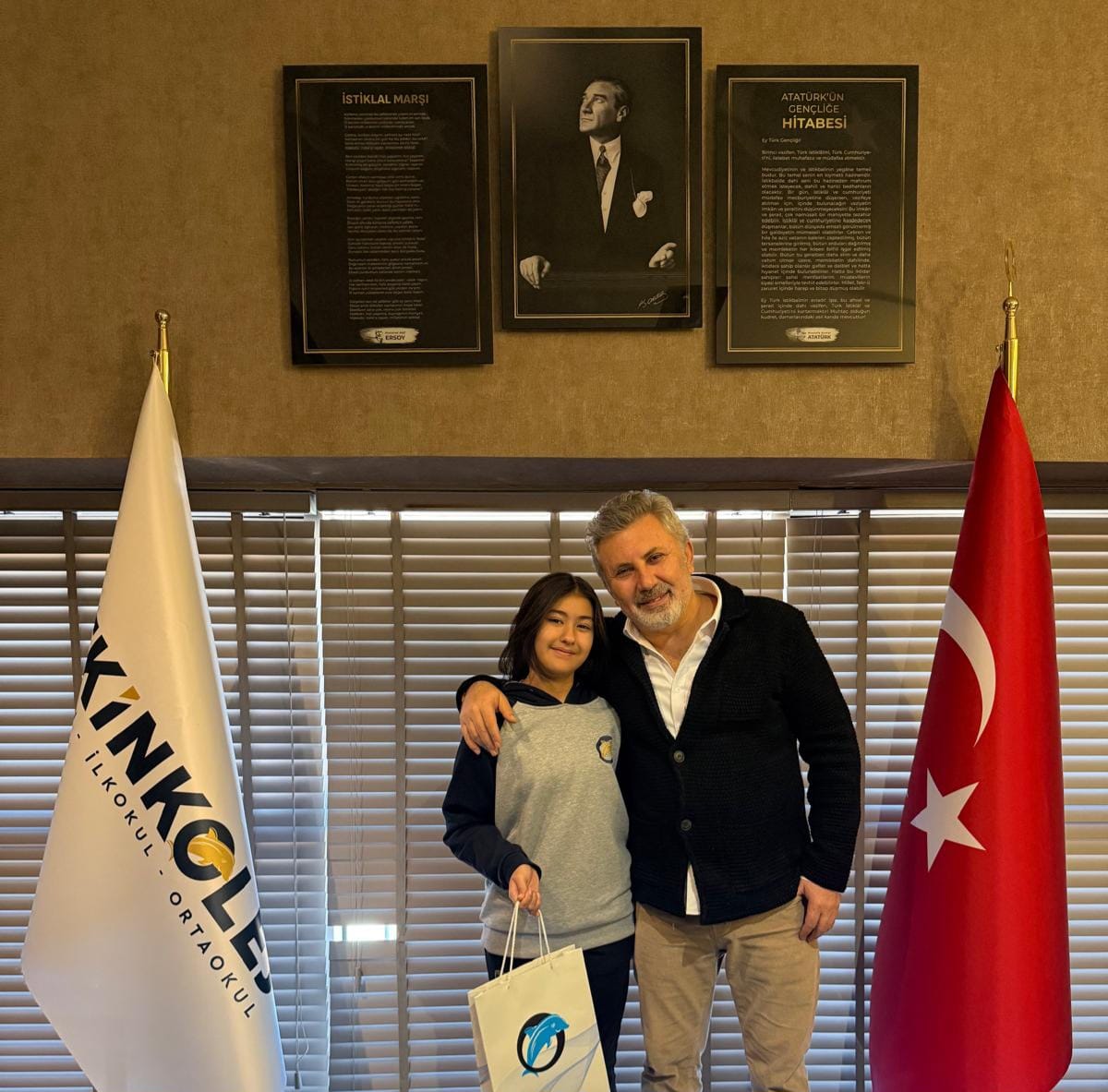 Etkin Kolej | İnovatif Beyinler Takımımız, Yönetim Kurulu Başkanımız Sayın Naci Karakuyu İle Bir Araya Geldi.