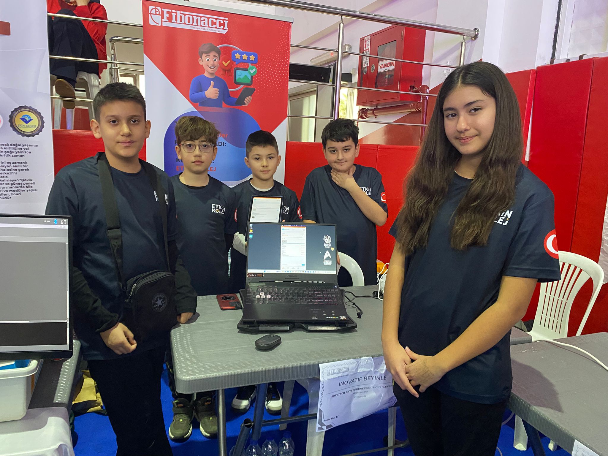 Etkin Kolej | İnovatif Beyinler Takımı Fibonacci İzmir Bölge Turnuvası’nda Büyük Başarı Elde Etti!
