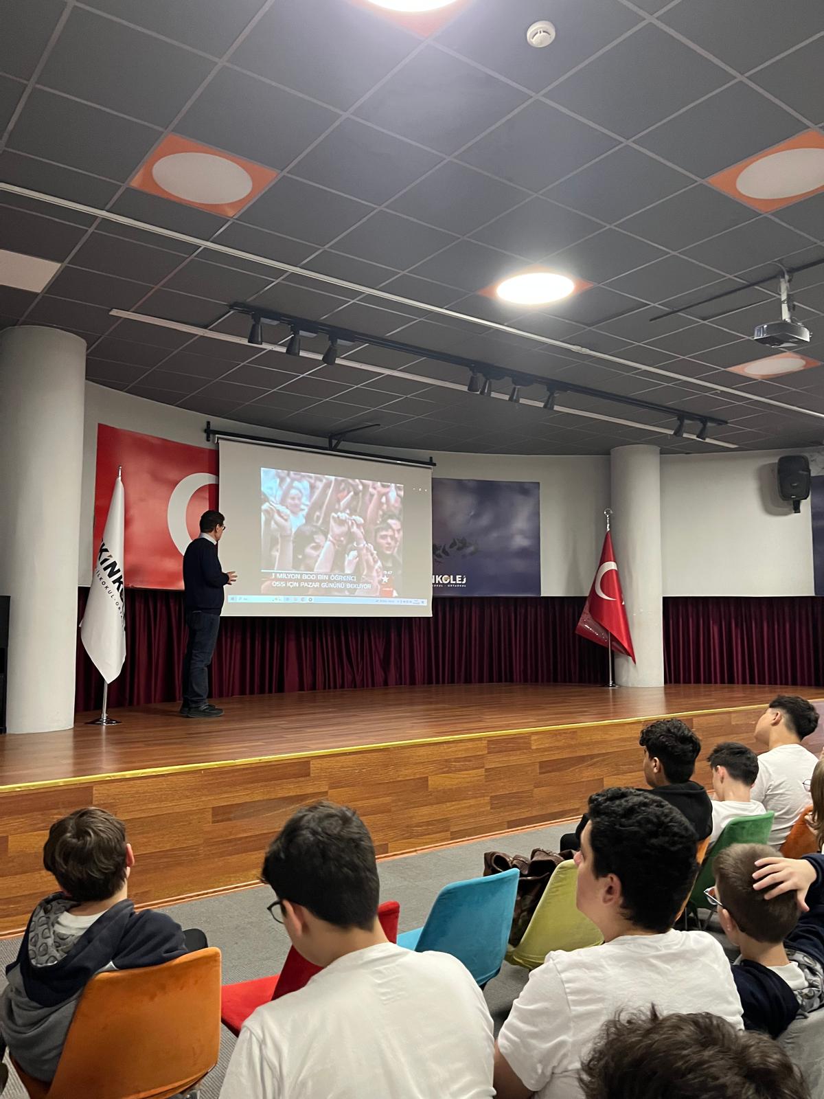 Etkin Kolej | Süleyman Beledioğlu'ndan Beyin Temelli Motivasyon Semineri