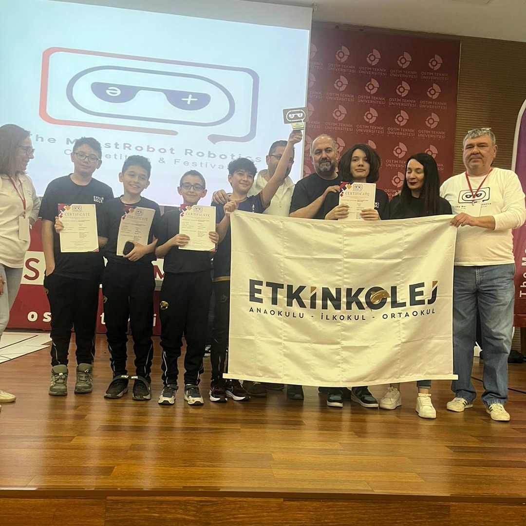 Etkin Kolej | Etkin Kolej Maestrobot Olimpiyatı Ankara Bölge Turnuvası Şampiyonu Oldu
