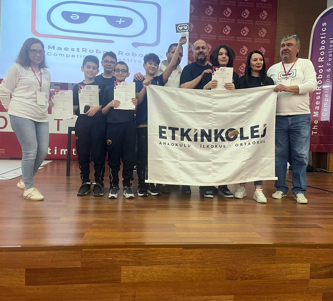 Etkin Kolej | Etkin Kolej Maestrobot Olimpiyatı Ankara Bölge Turnuvası Şampiyonu Oldu