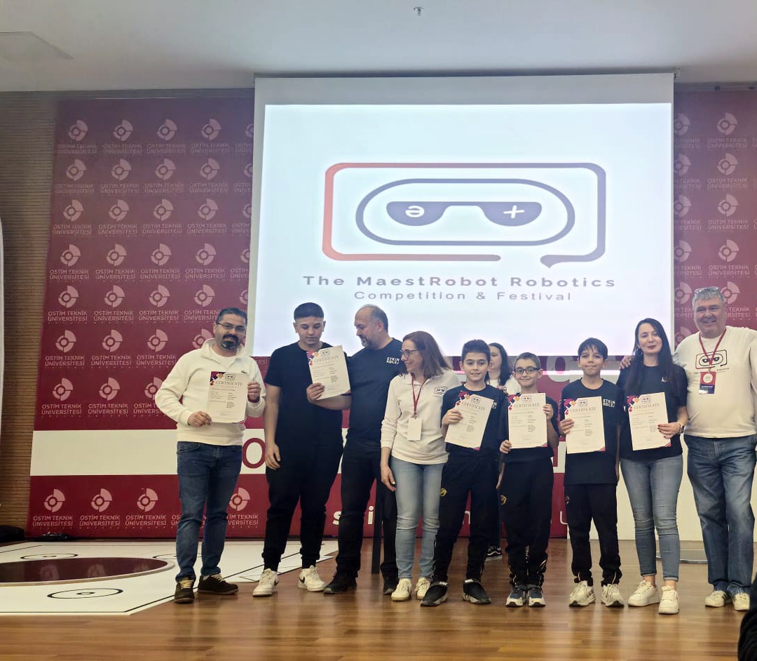 Etkin Kolej | Etkin Kolej Maestrobot Olimpiyatı Ankara Bölge Turnuvası Şampiyonu Oldu